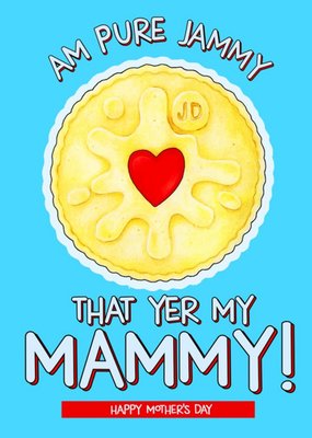 Ferry Clever Illustration Irish Pure Jammy Mother's Day Card