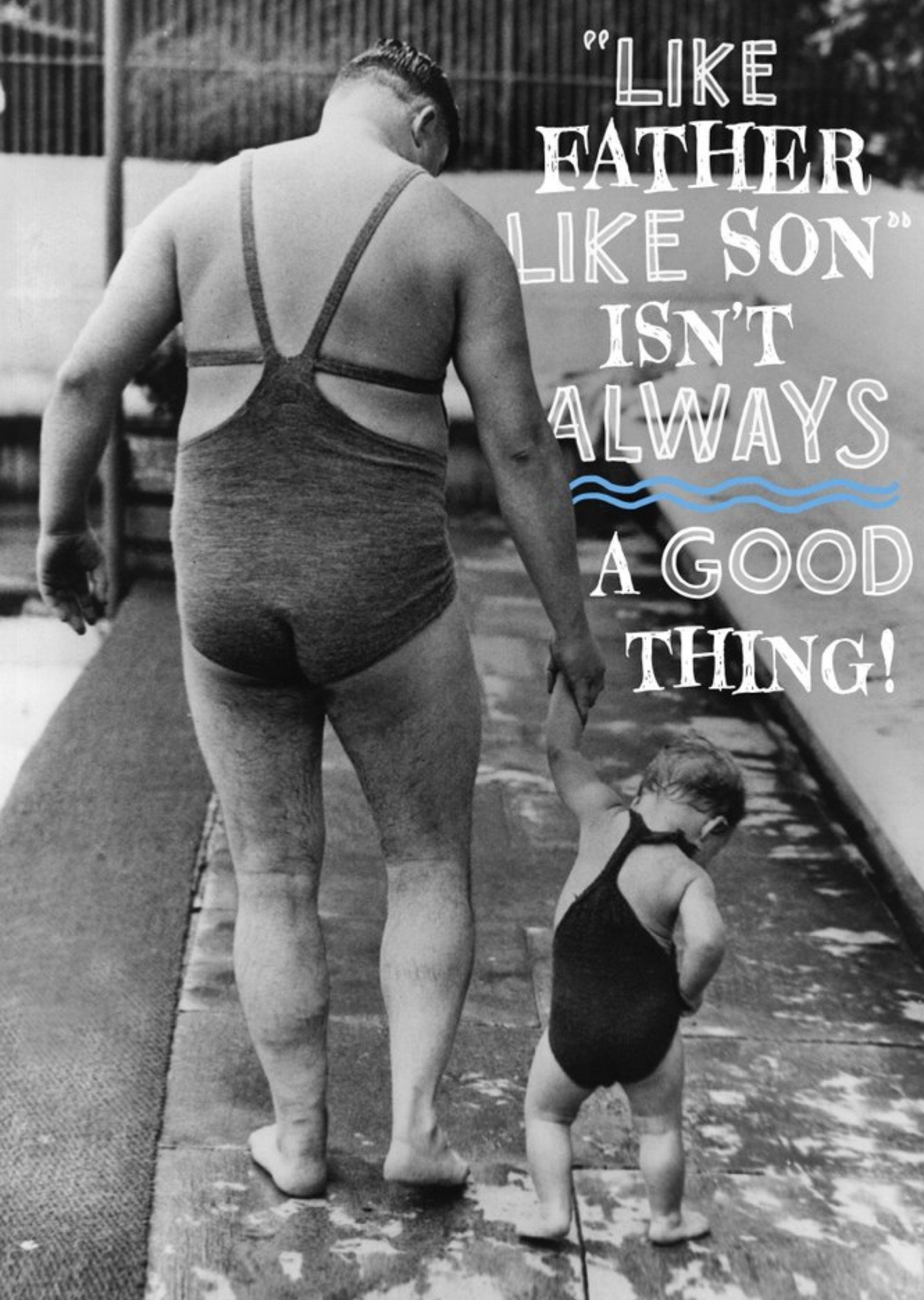 Like Father Like Son Father's Day Card Ecard