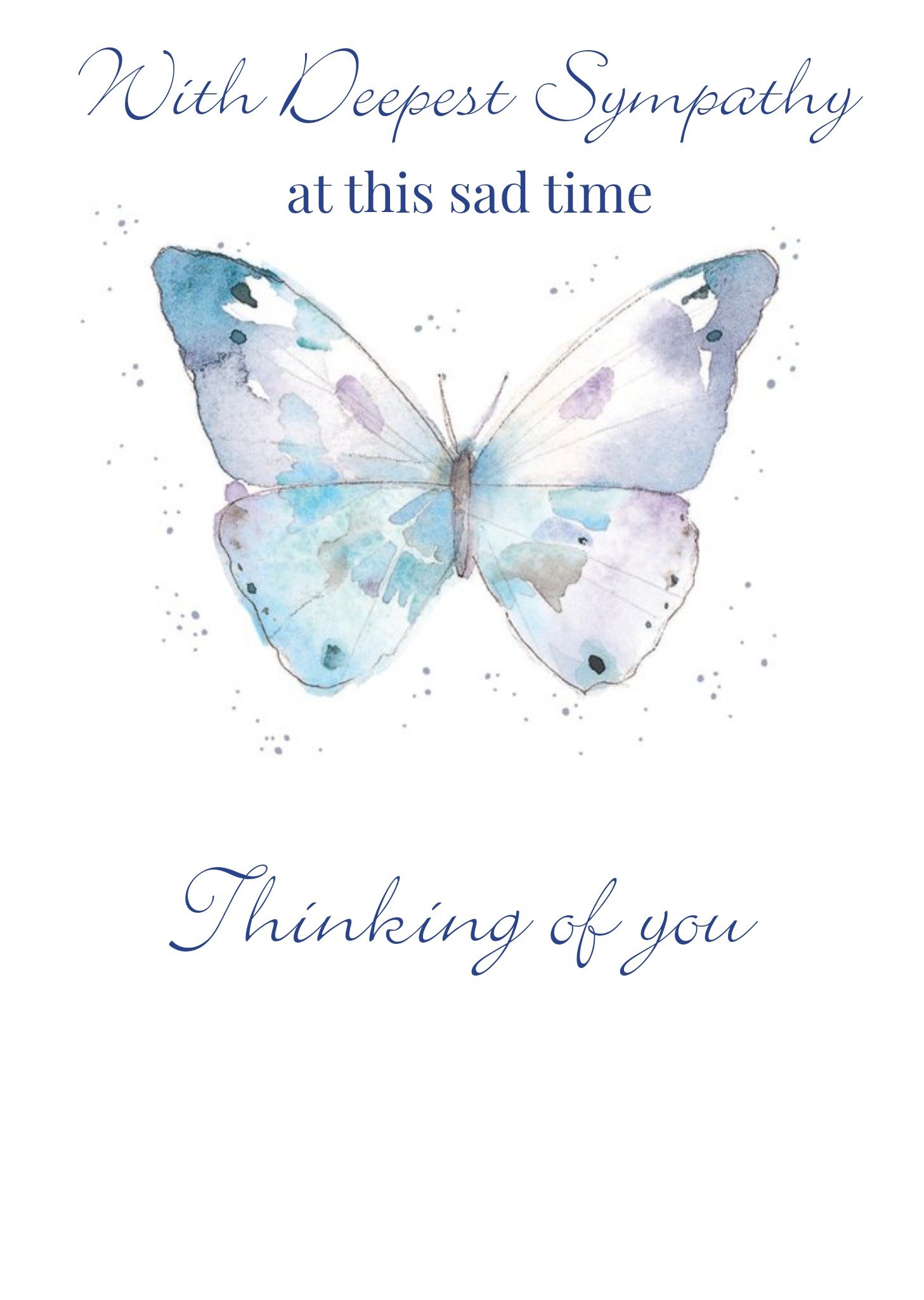 Ling Design Deepest Sympathy Card