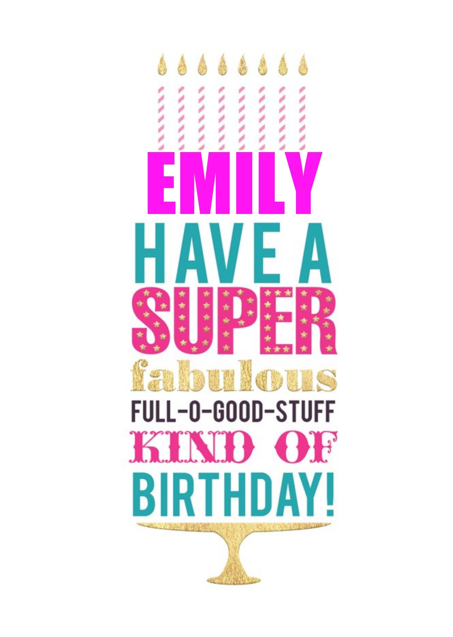 Have A Fabulous Birthday Ecard