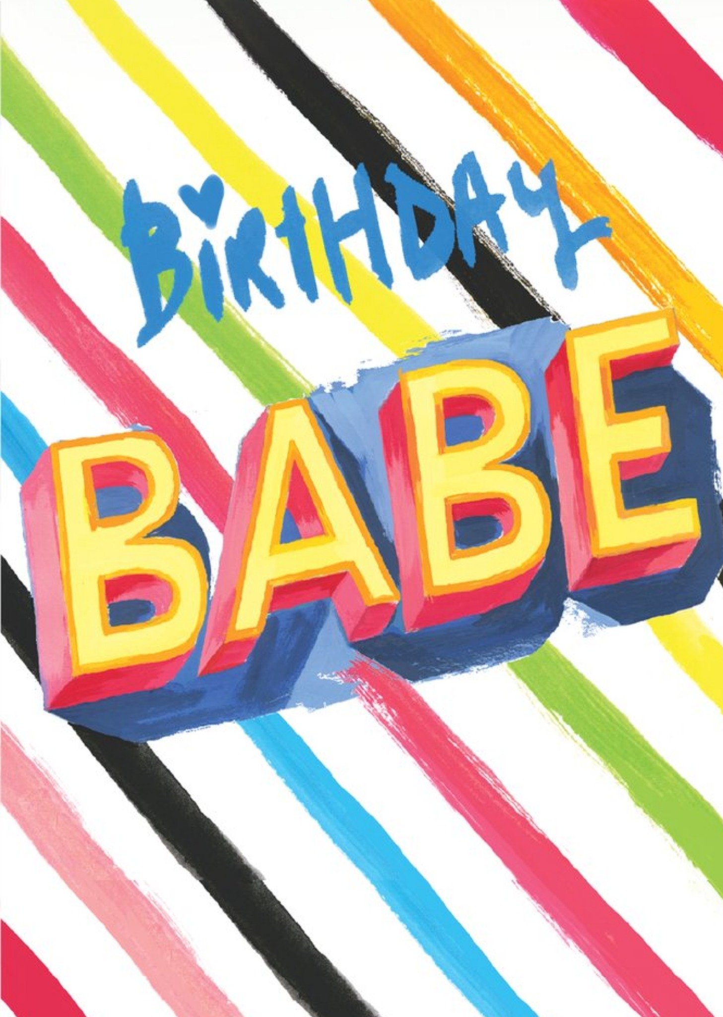 Sooshichacha Birthday Babe Card, Large