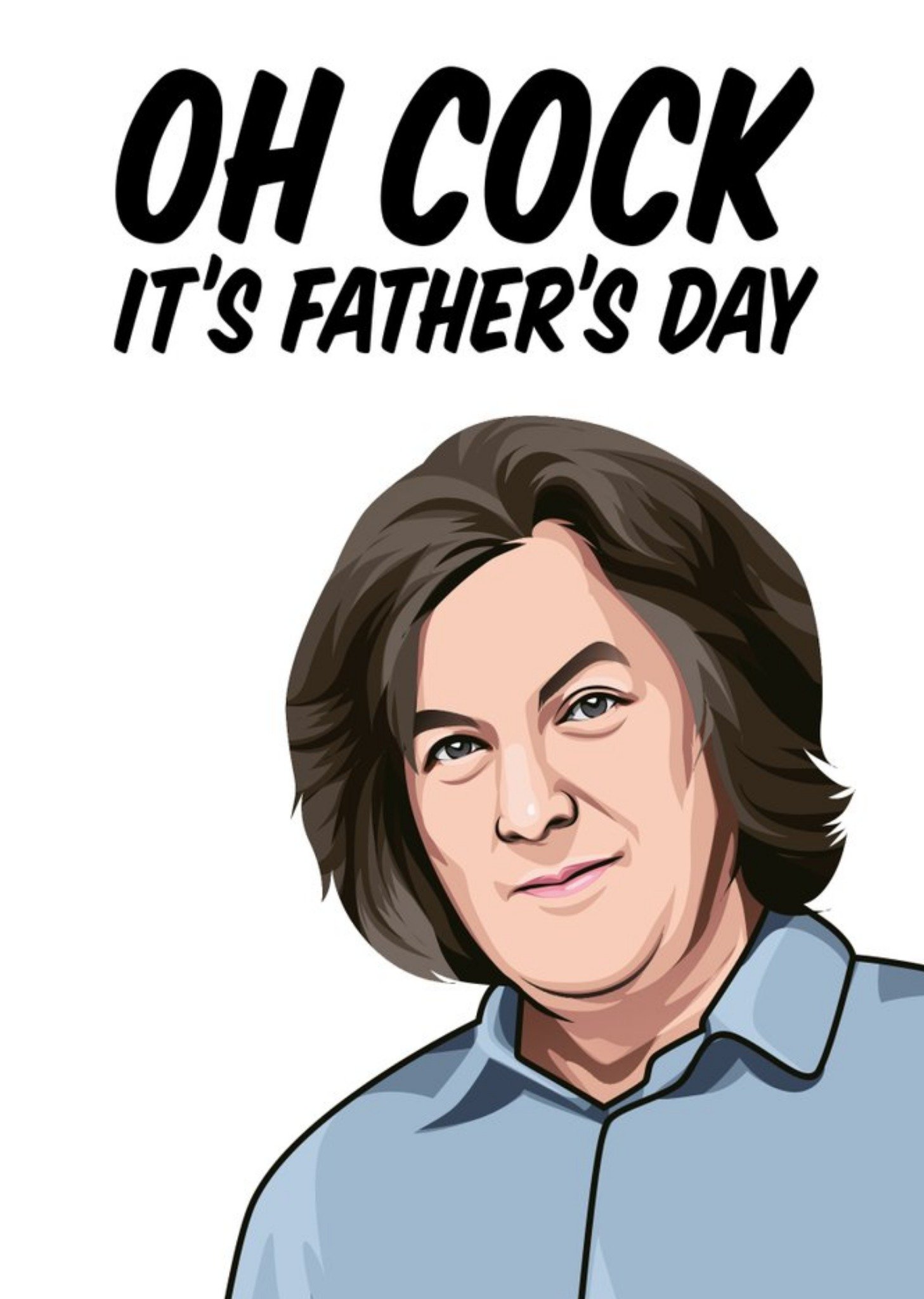 All Things Banter Oh Cock Its Fathers Day Card