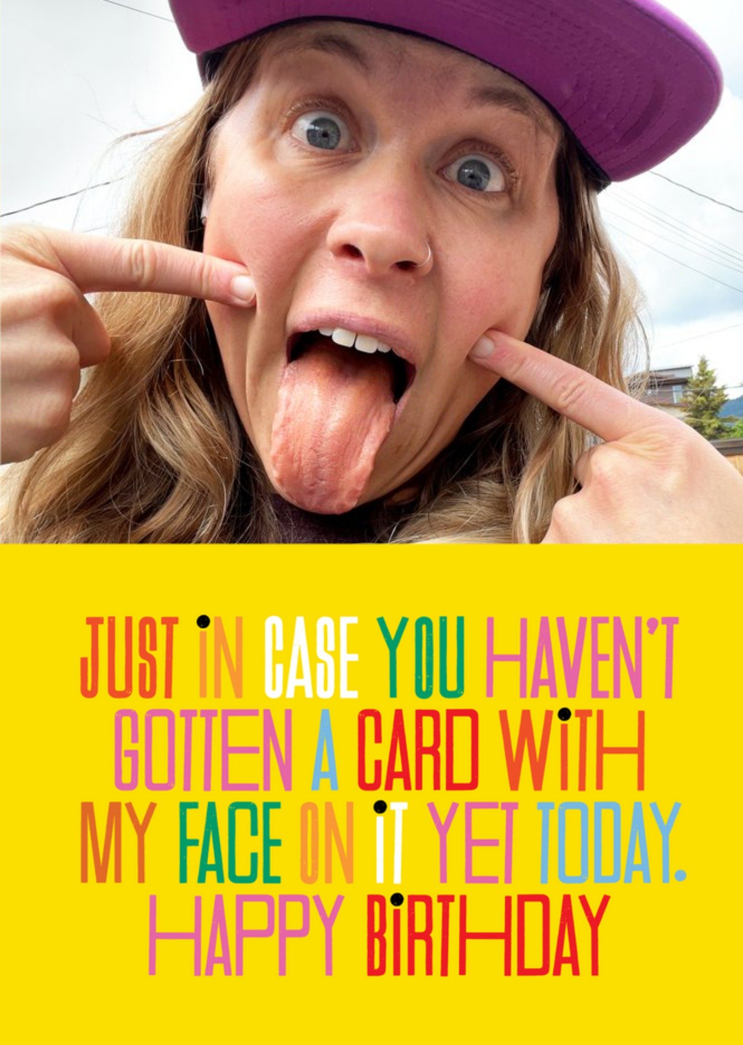 Kate Smith Co. Card With My Face Photo Upload Birthday Card Ecard