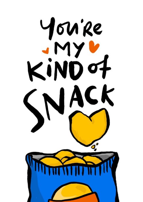 Topical Funny You're My Kid Of Snack Valentines Card