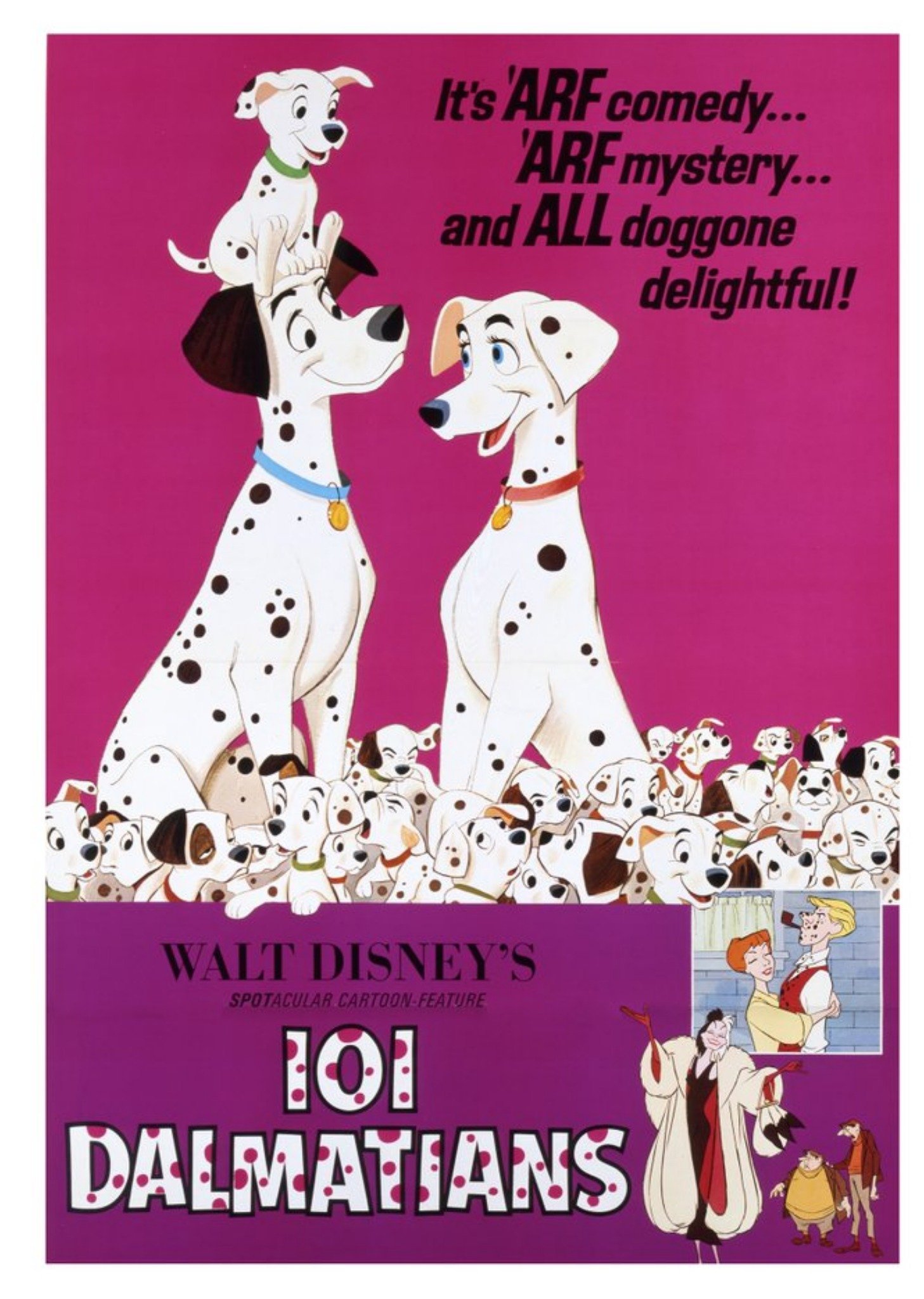 Disney Classic 101 Dalmatians Personalised Happy Birthday Card Ecard