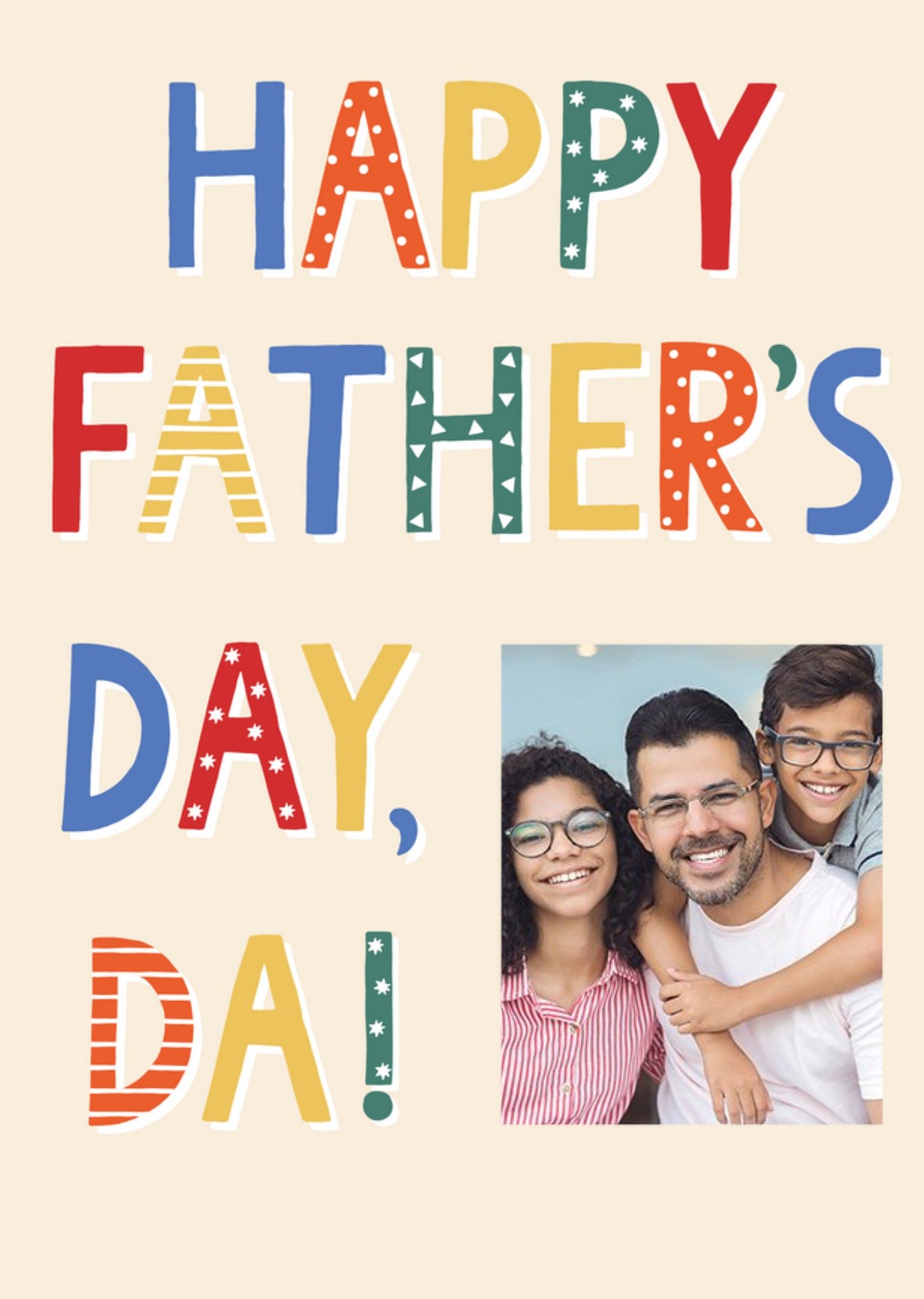 Helen Butler Illustration Father's Day Da Photo Upload Irish Card