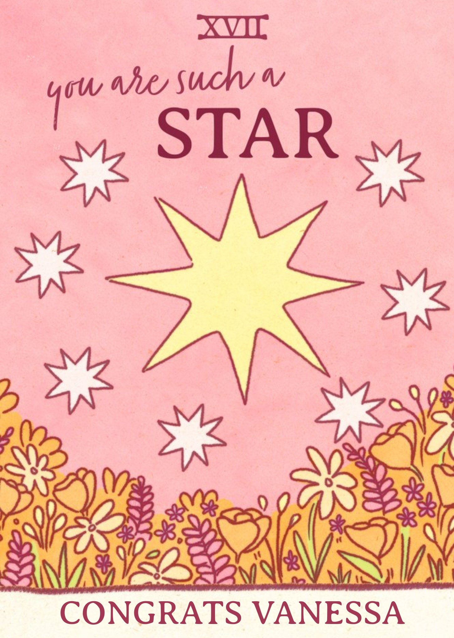 Moonpig You Are Such A Star Tarot Style Card Ecard