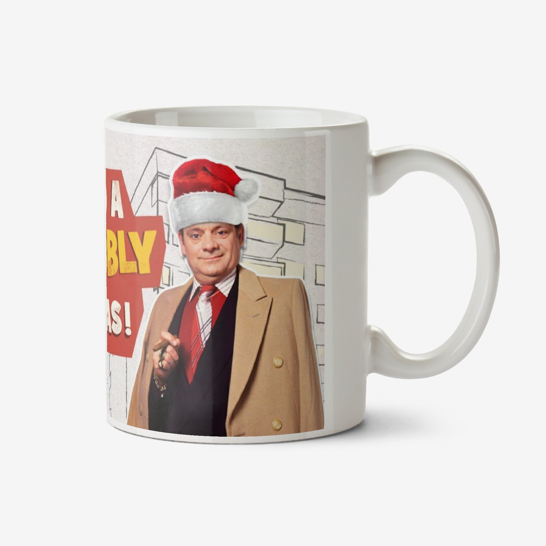 Moonpig Only Fools And Horses Cheer's To A Lovely Jubbly Christmas Mug Ceramic Mug