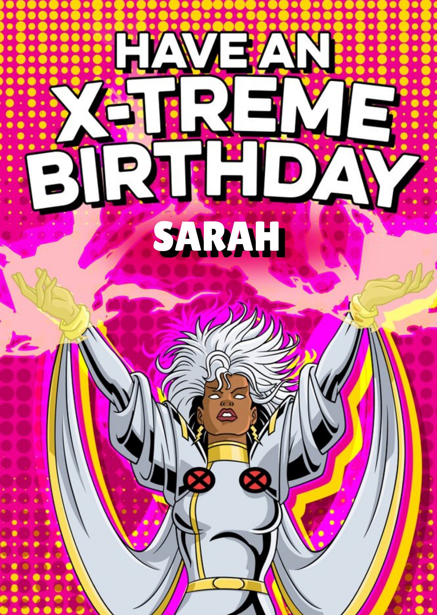 Disney Marvel Xmen Have An Extreme Birthday Card, Large