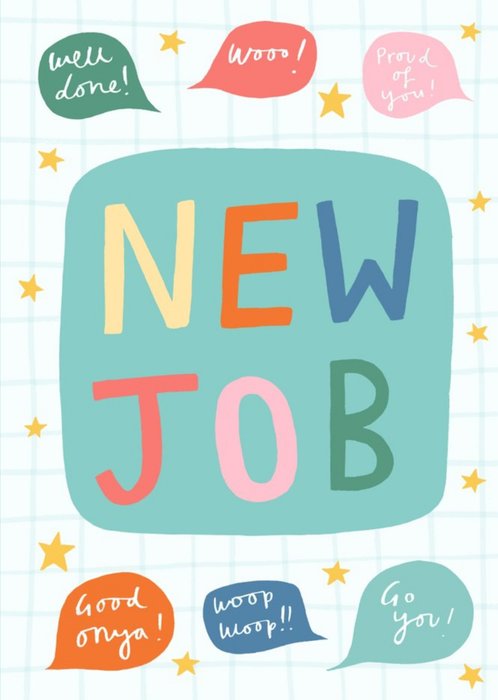 Stella Isaac Illustration New Job Card