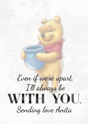 Disney Winnie The Pooh Thinking of You Card