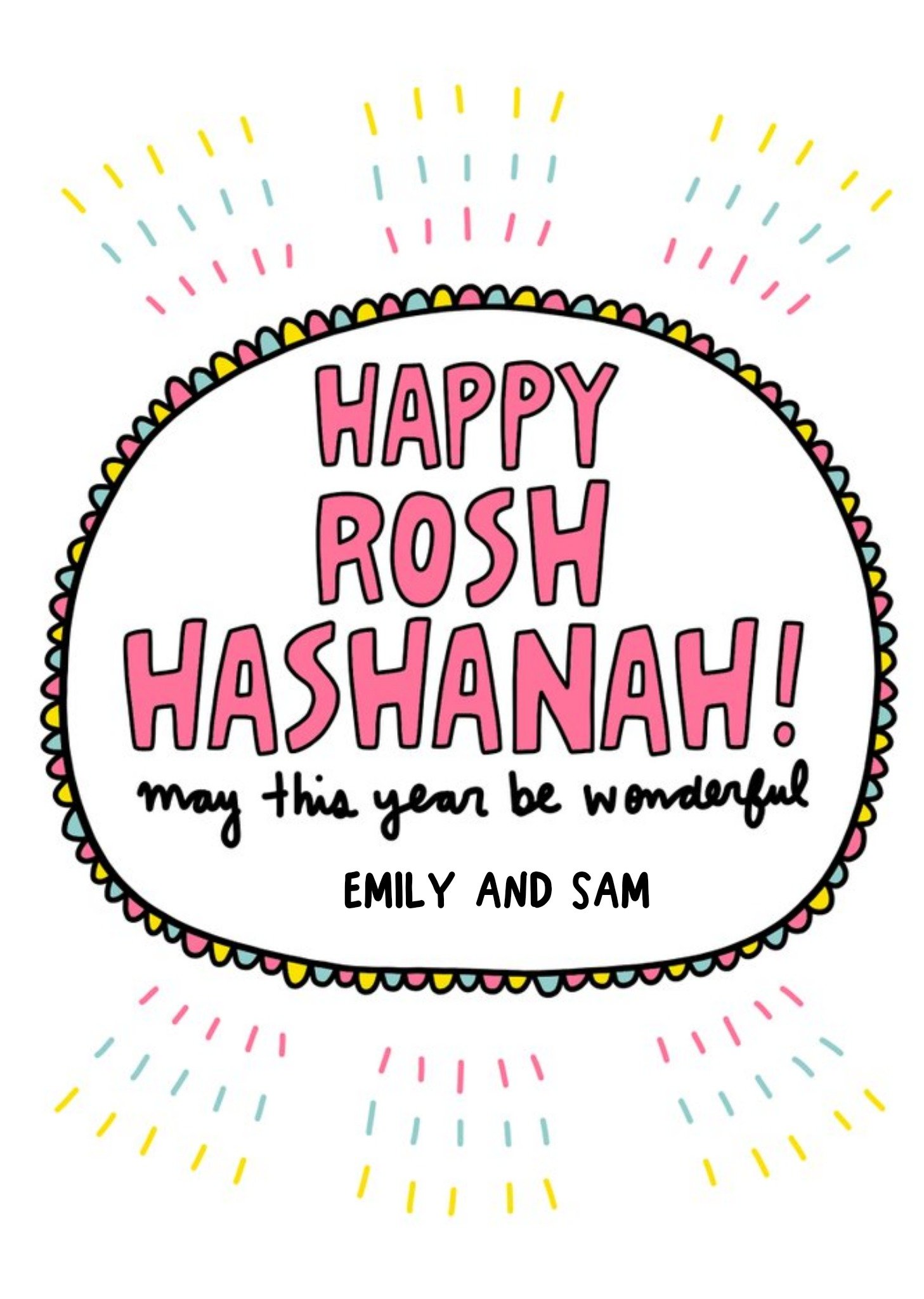 Angela Chick Happy Rosh Hashanah Card Ecard