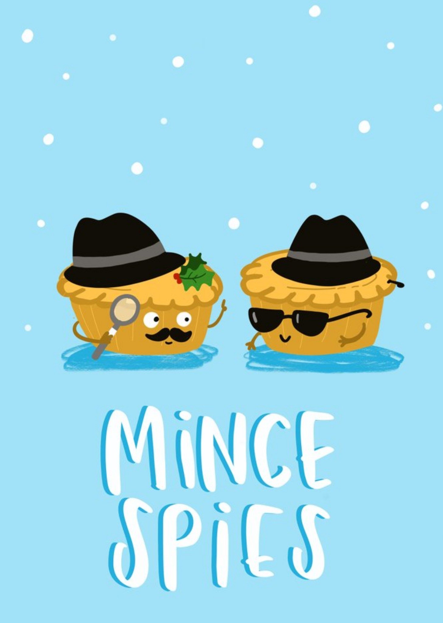 Mince Spies Pies Funny Christmas Card Ecard