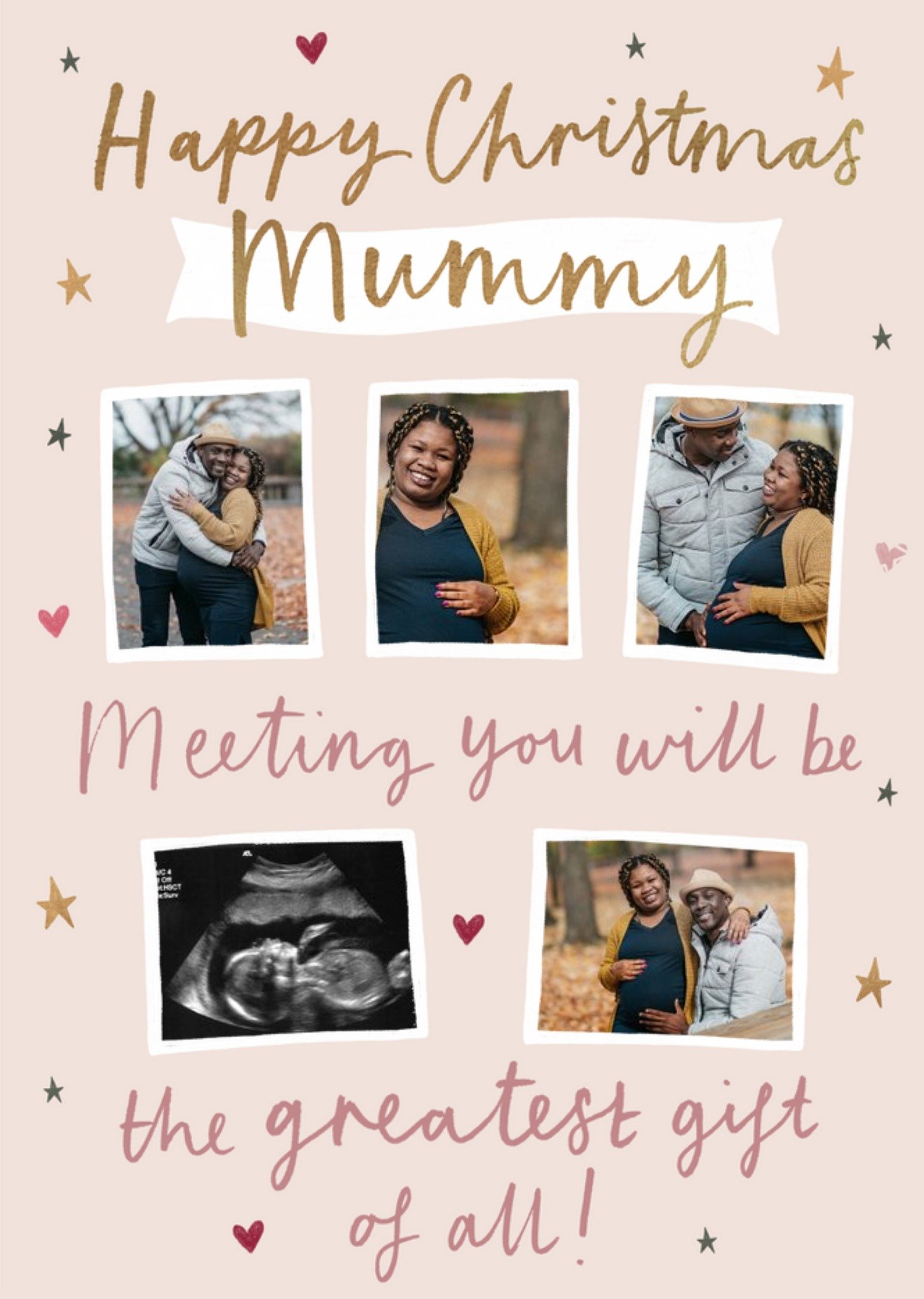 Moonpig Mum To Be Meeting You Will Be The Greatest Gift Of All Photo Upload Christmas Card Ecard