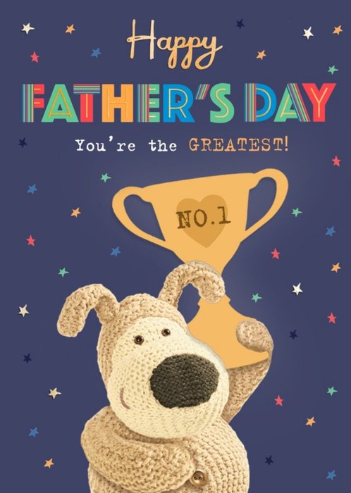 Boofle No1 Father's Day Card