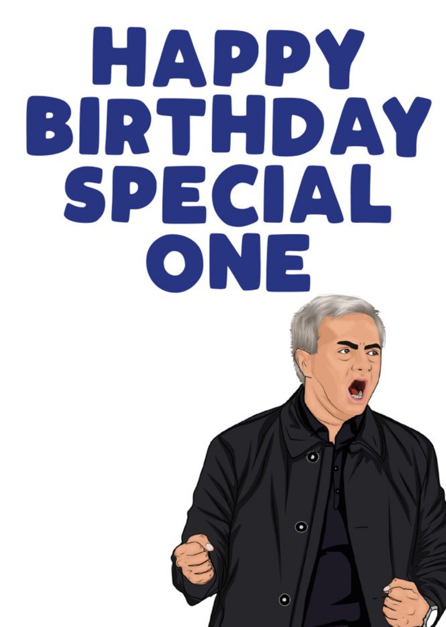 Filthy Sentiments Football Happy Birthday Special One Card Ecard