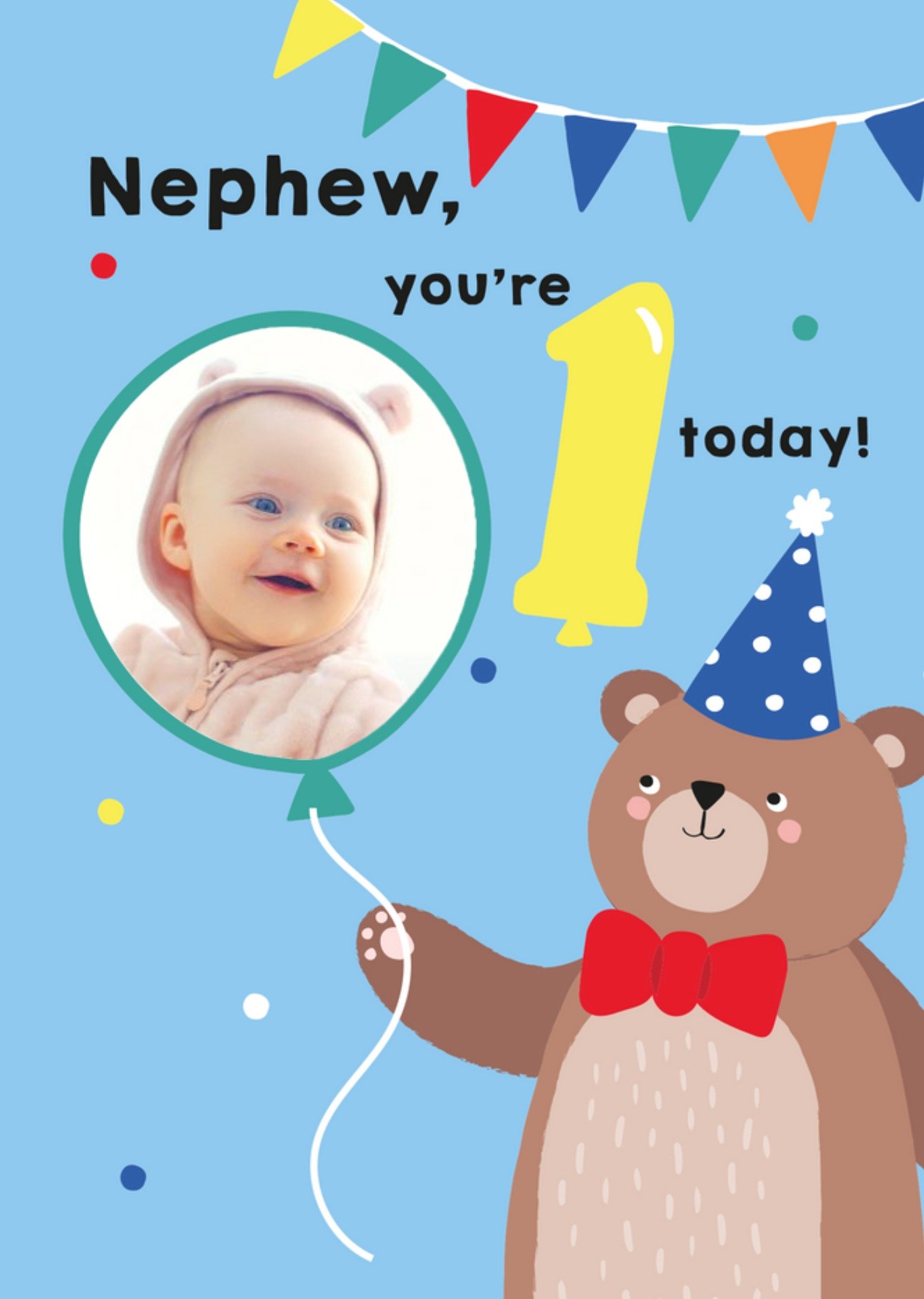 Helen Butler Photo Upload Fun Nephew Birthday Card Ecard