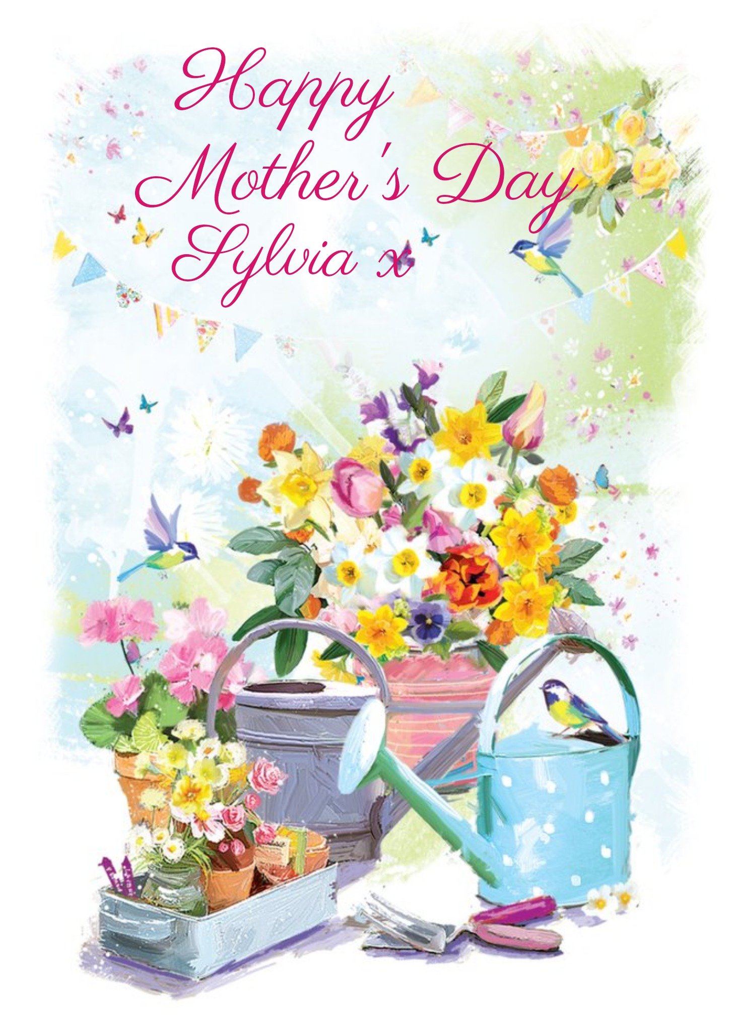 Ling Design Mother's Day Card - Gardening - Floral