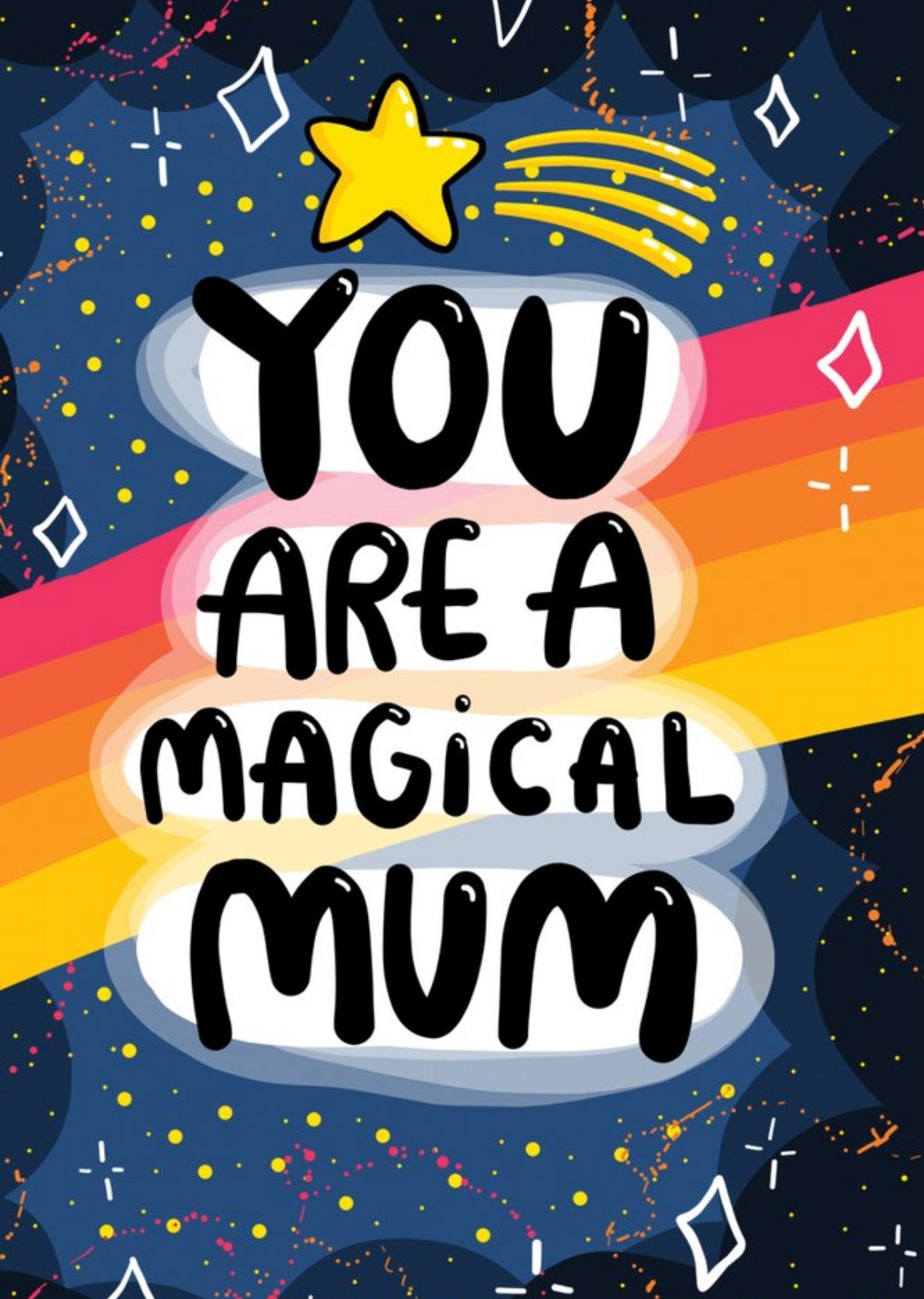 Star You Are A Magical Mum Mothers Day Card Ecard