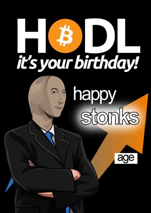 HOLD It's Your Birthday Card