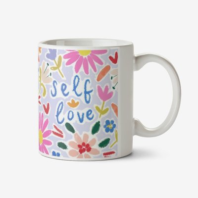 Self Love Floral Mug