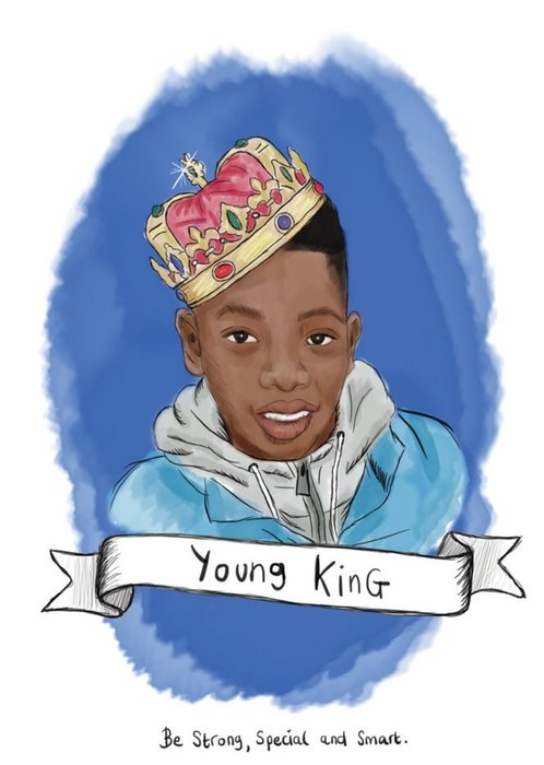 KitsCH Noir Boy Young King Card