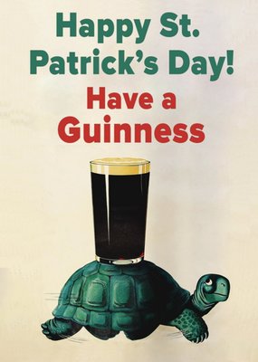 St.Patrick's Day Guinness Card