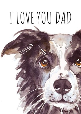 Jo Scott Art Animal Father;s Day Card