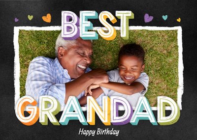Best Grandad Photo Upload Birthday Card