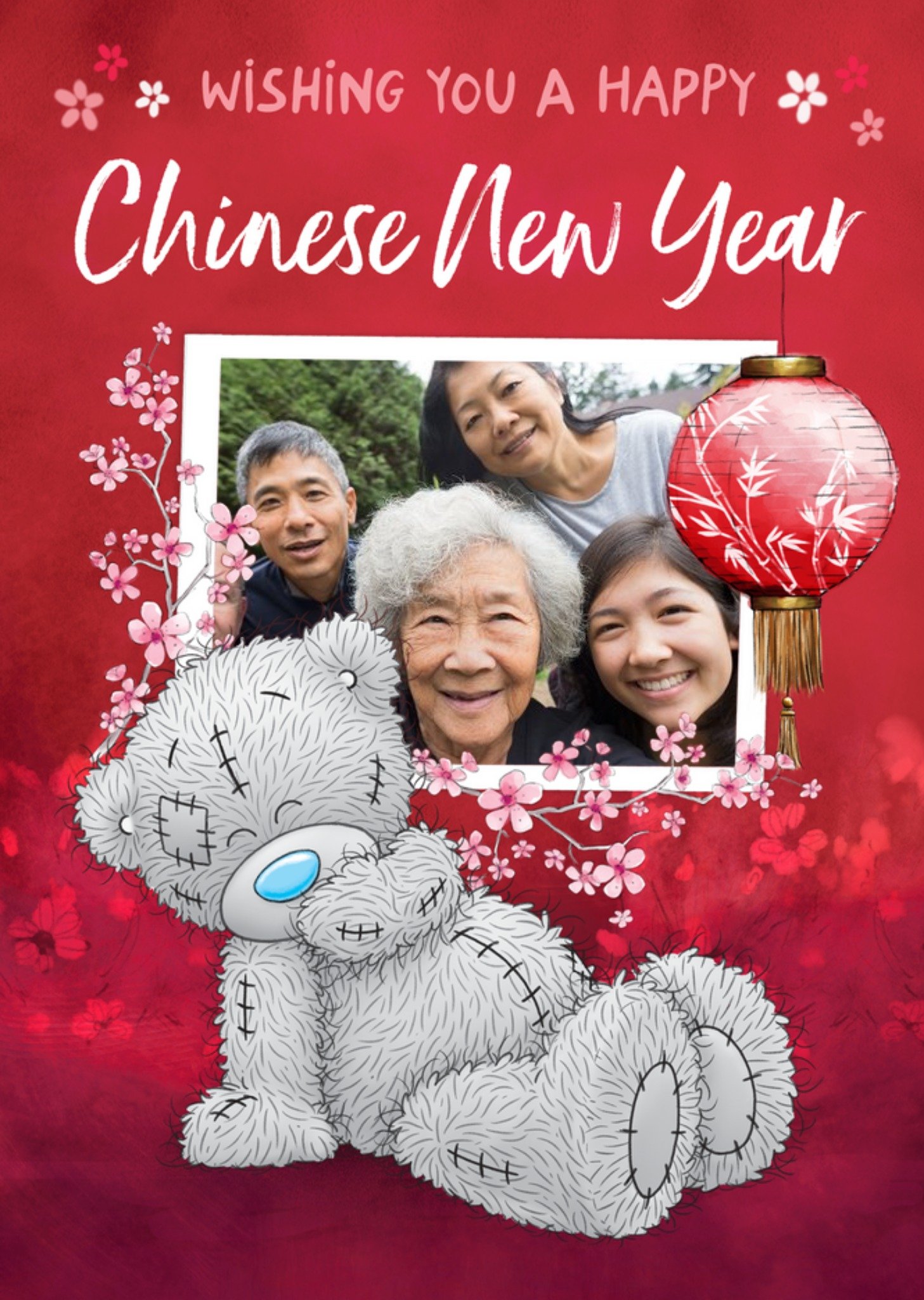 Me To You Tatty Teddy Chinese New Year Photo Upload Card Ecard