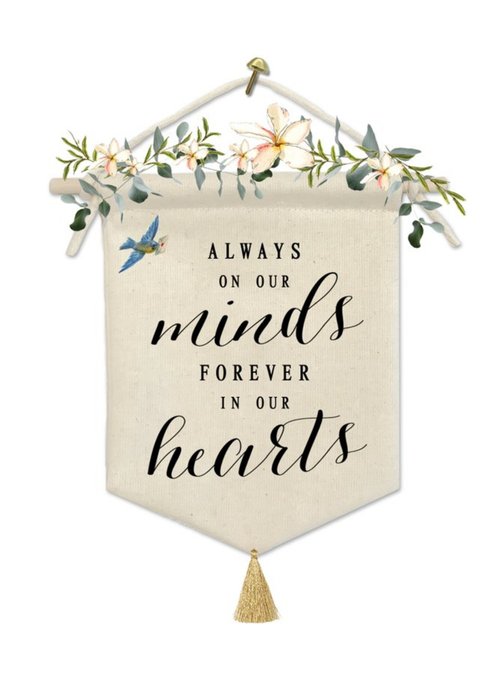 Always on Our Mind Forever Sympathy Card