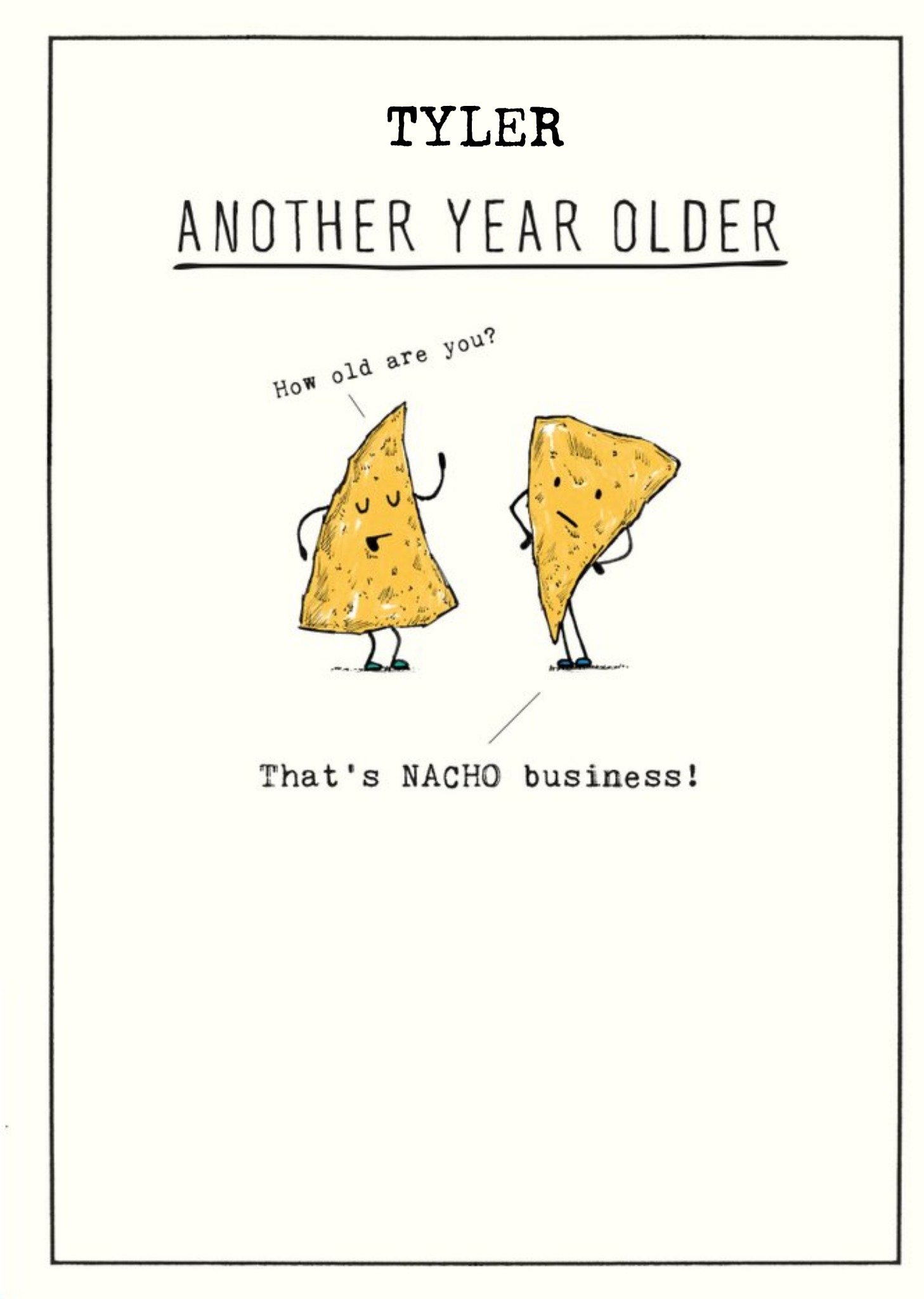 Funny Cheese Another Year Older Birthday Card Ecard