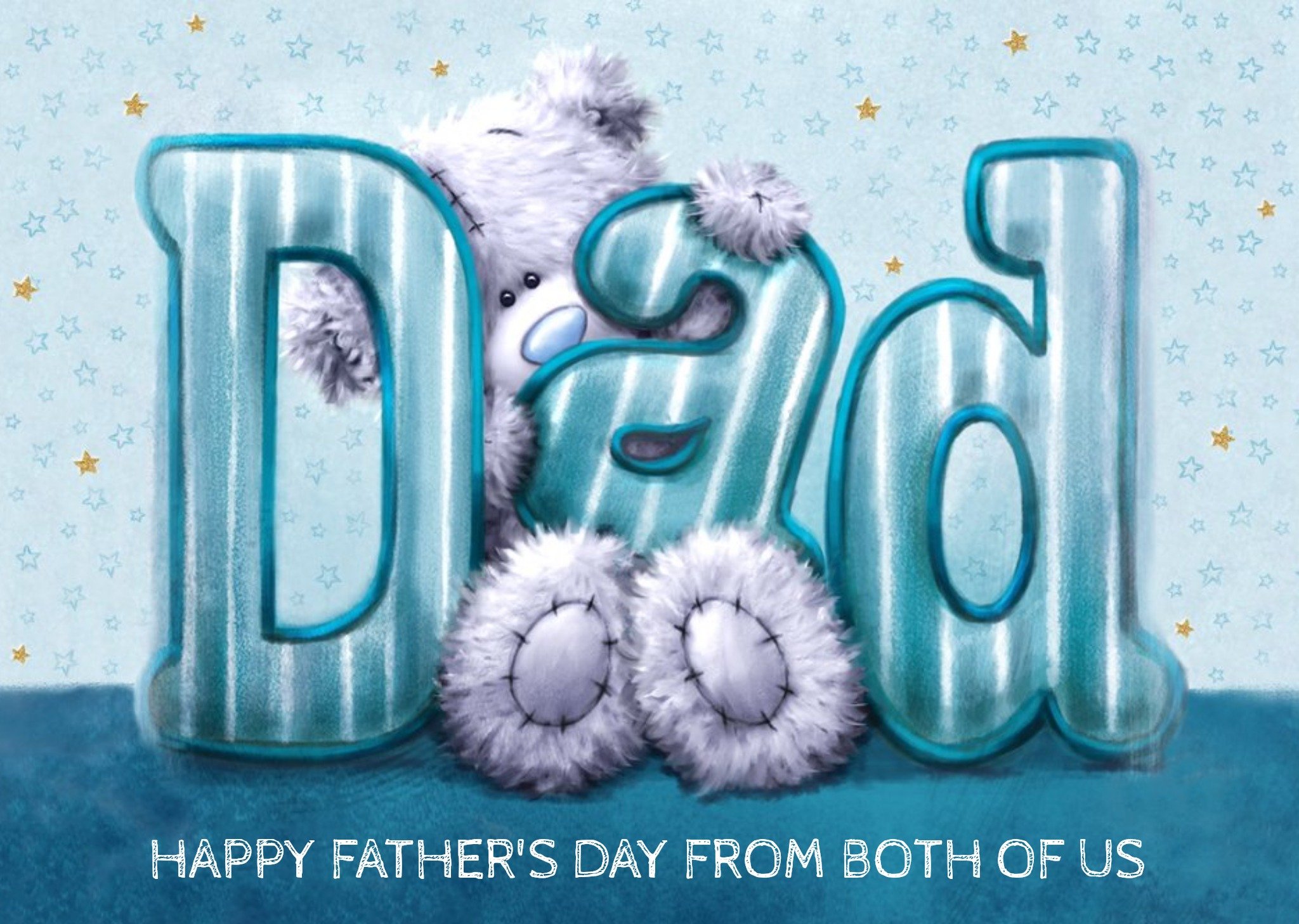 Me To You From The Both Of Us Tatty Teddy Father's Day Card Ecard