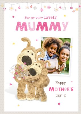 Boofle Very Lovely Mummy Mother's Day Photo Upload Card
