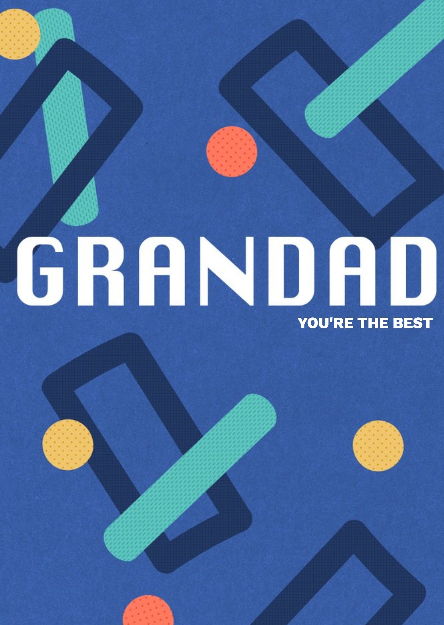 Moonpig You're The Best Grandad Card, Large