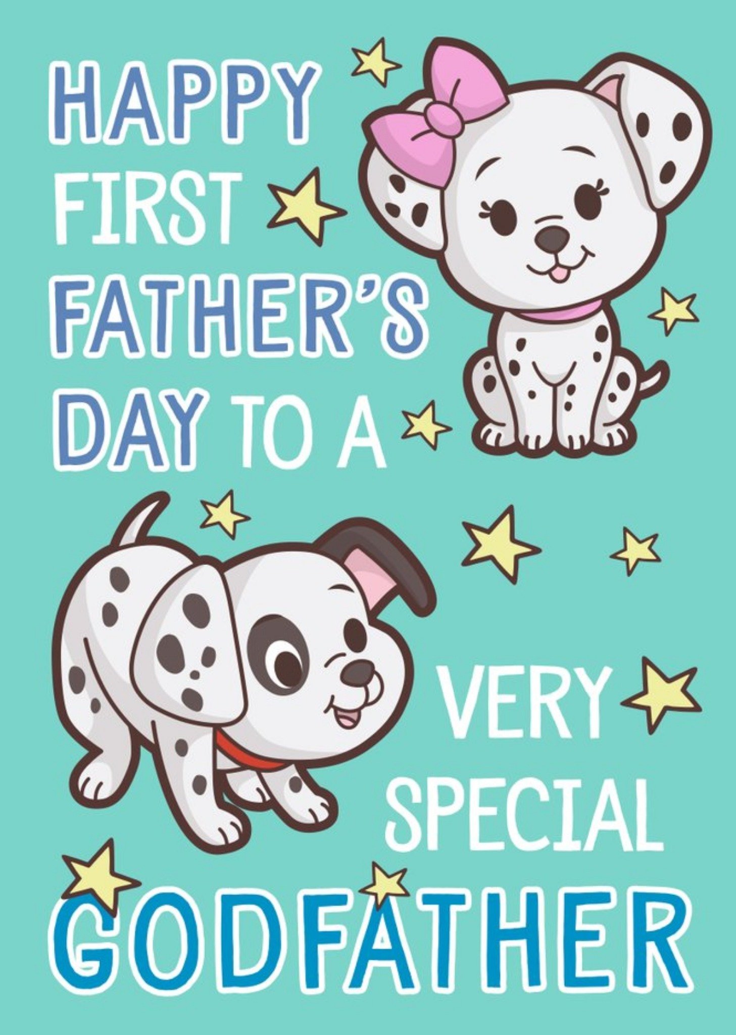 Disney First Father's Day Godfather Card Ecard