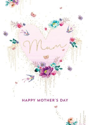 Traditonal Floral Mother's Day Card
