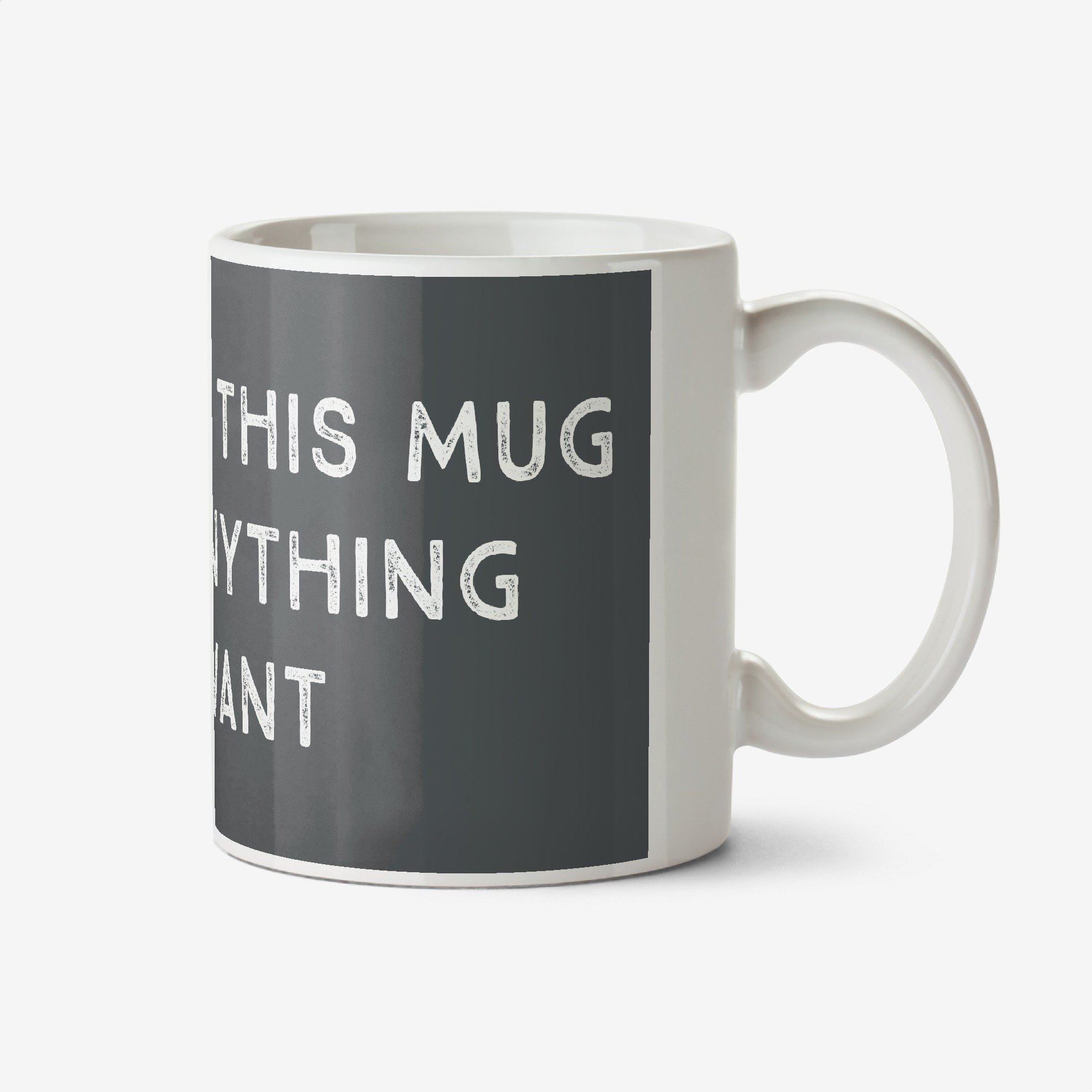 Moonpig Customisable Typographic Mug Ceramic Mug