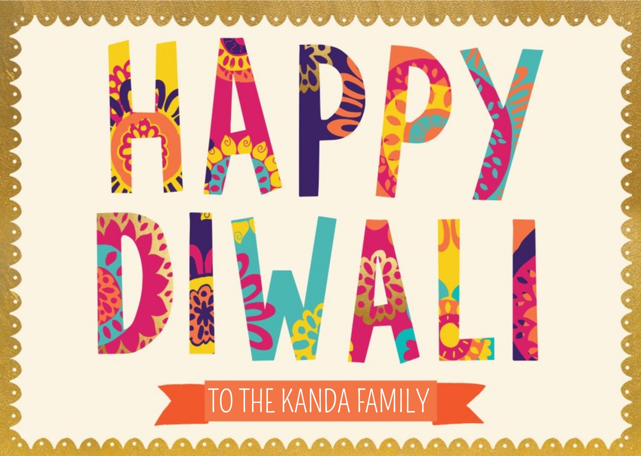 Personalised Diwali Card Ecard