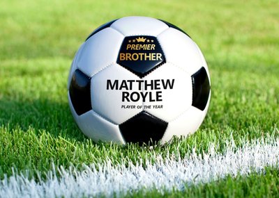 Premier Brother Football Personalised Card