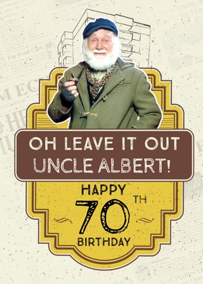 Only Fools And Horses Uncle 70th Birthday Card