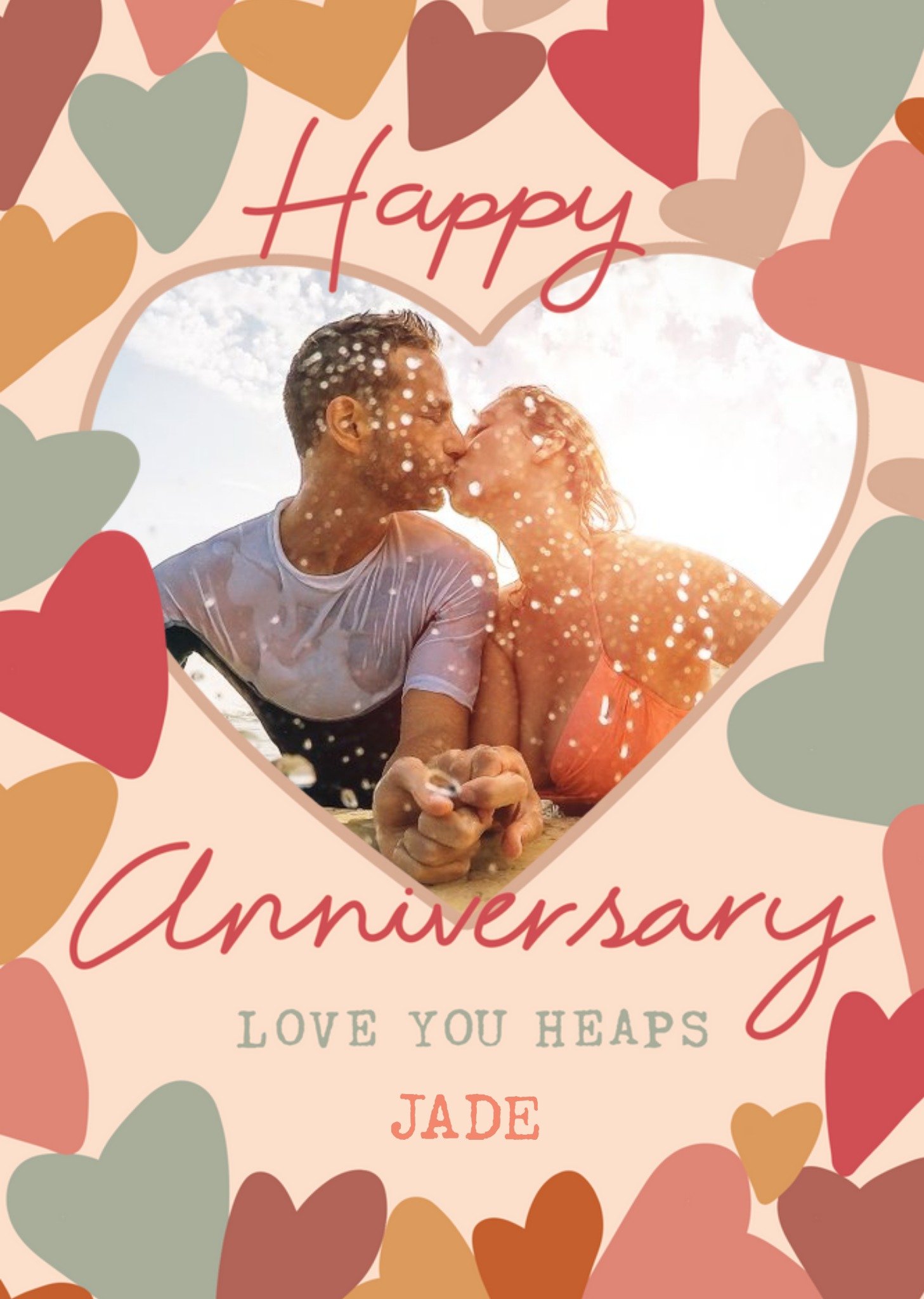 Moonpig Meaningful Messages Sweet Loving Anniversary Card, Large