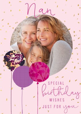Nan Special Birthday Wishes Just For You Card