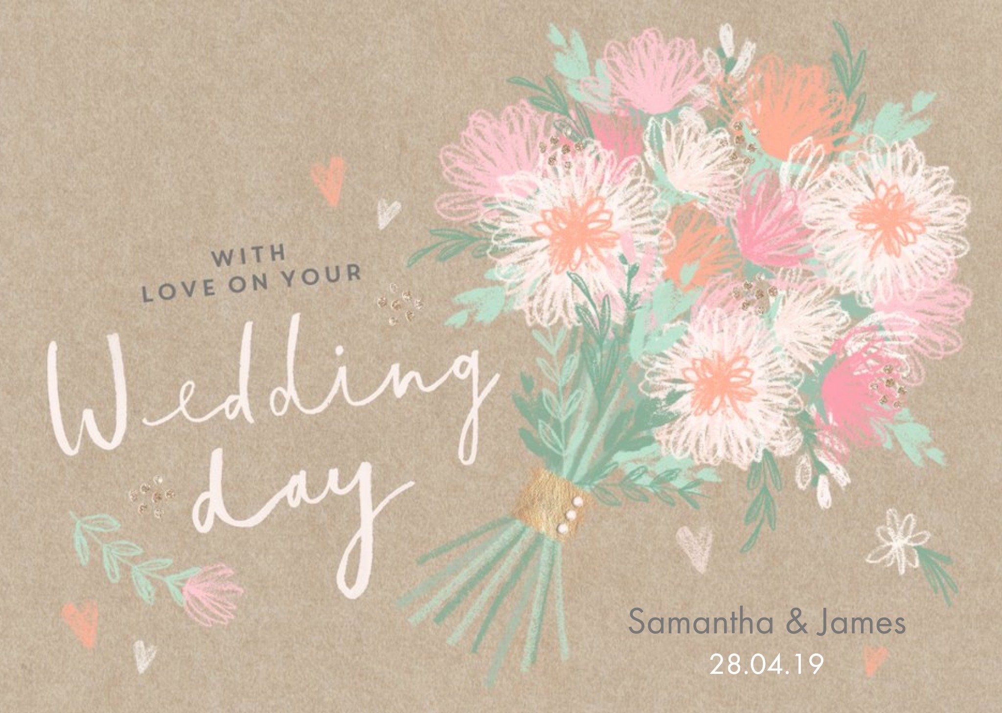 Wedding Card - Wedding Day