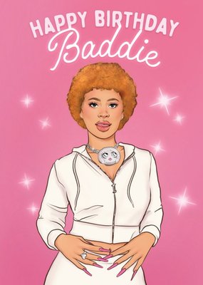 Happy Birthday Baddie Card
