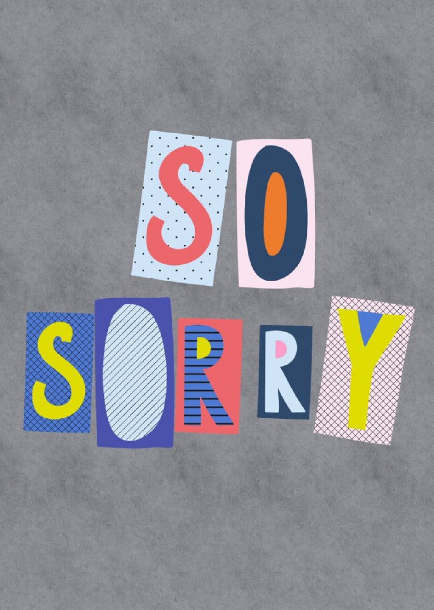 Word Up So Sorry Card Ecard