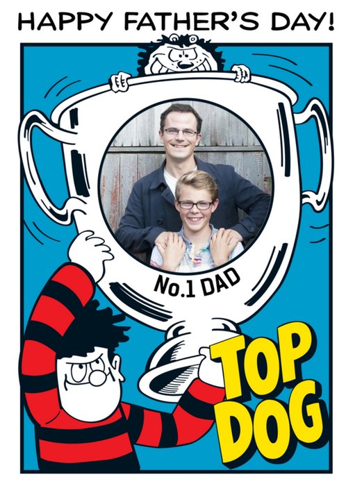 Father's Day card - Beano - photo upload card