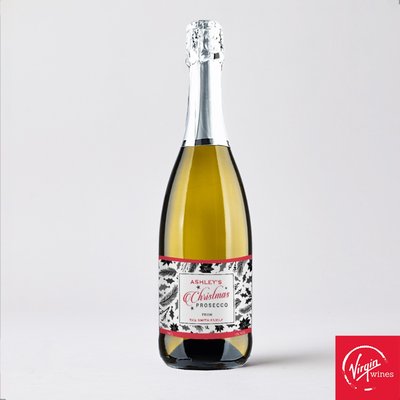 Personalised Prosecco Christmas Edition 