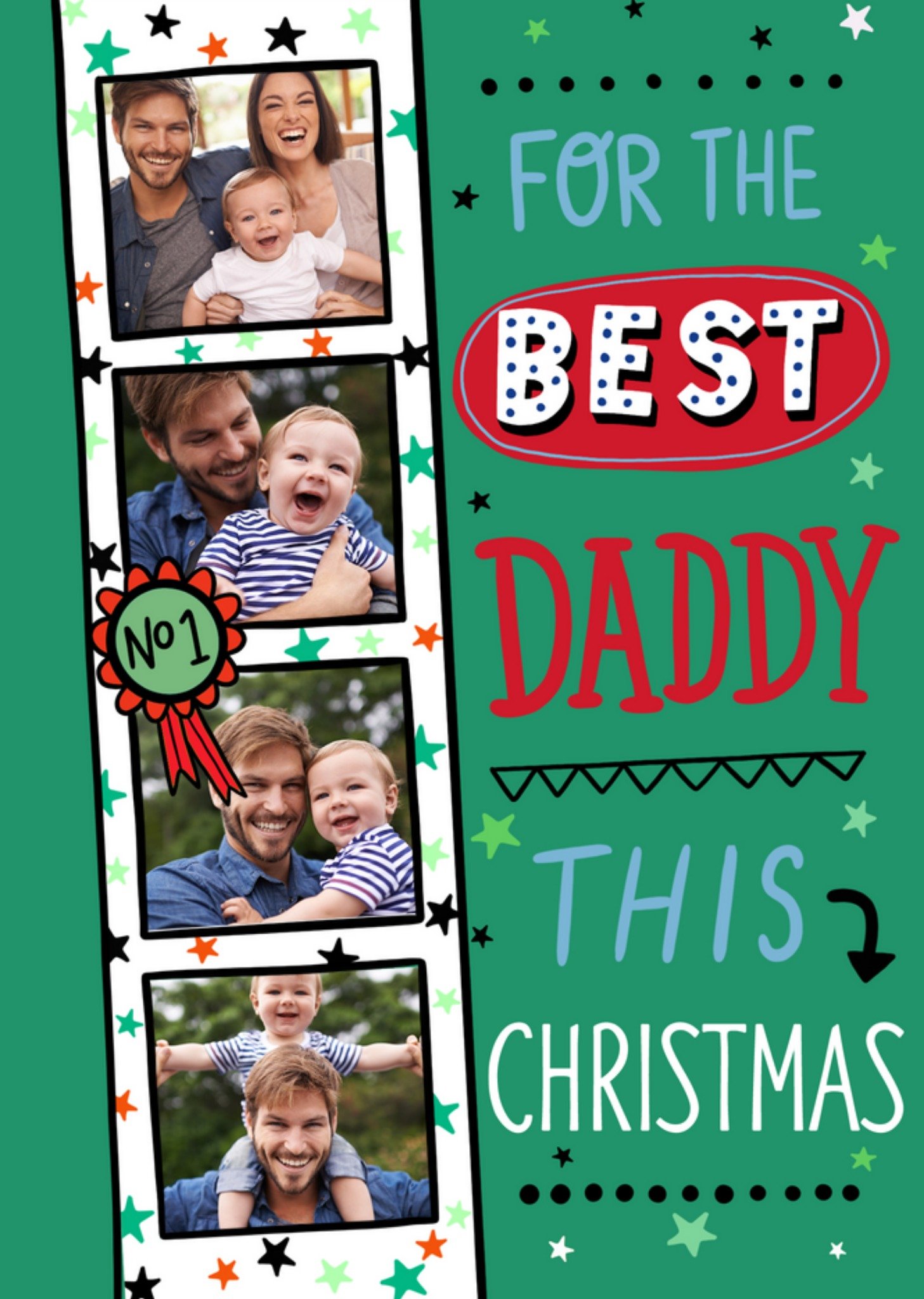 Moonpig Lisa Barlow Designs Sweet Photographic Christmas Card Ecard