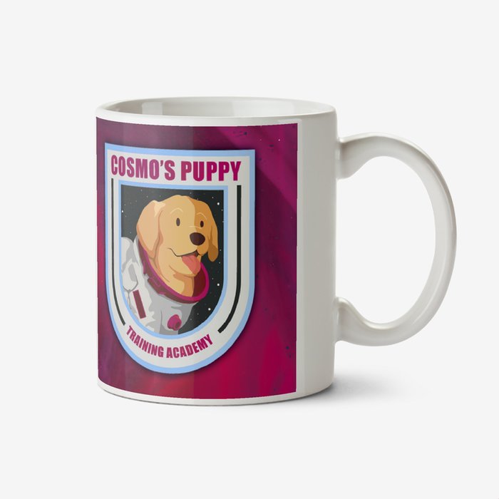 Guardians Of The Galaxy Cosmo's Puppy Training Academy Photo Upload Mug